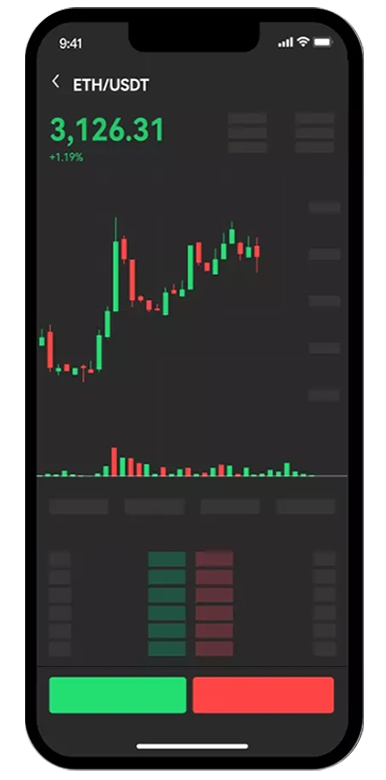 ETH交易网站页面展示