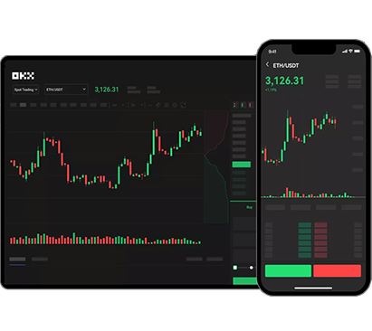 ETH交易网站页面展示